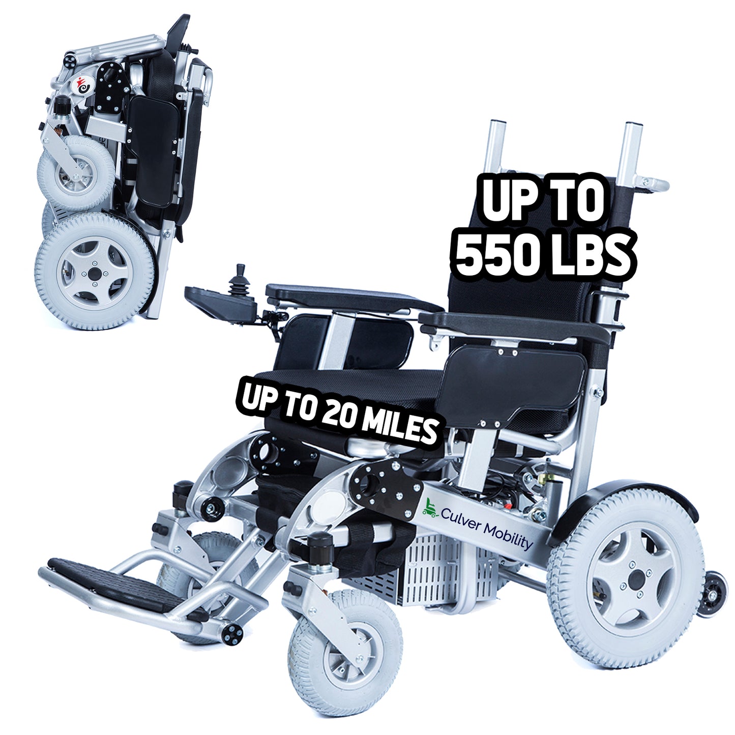 folding electric wheelchair