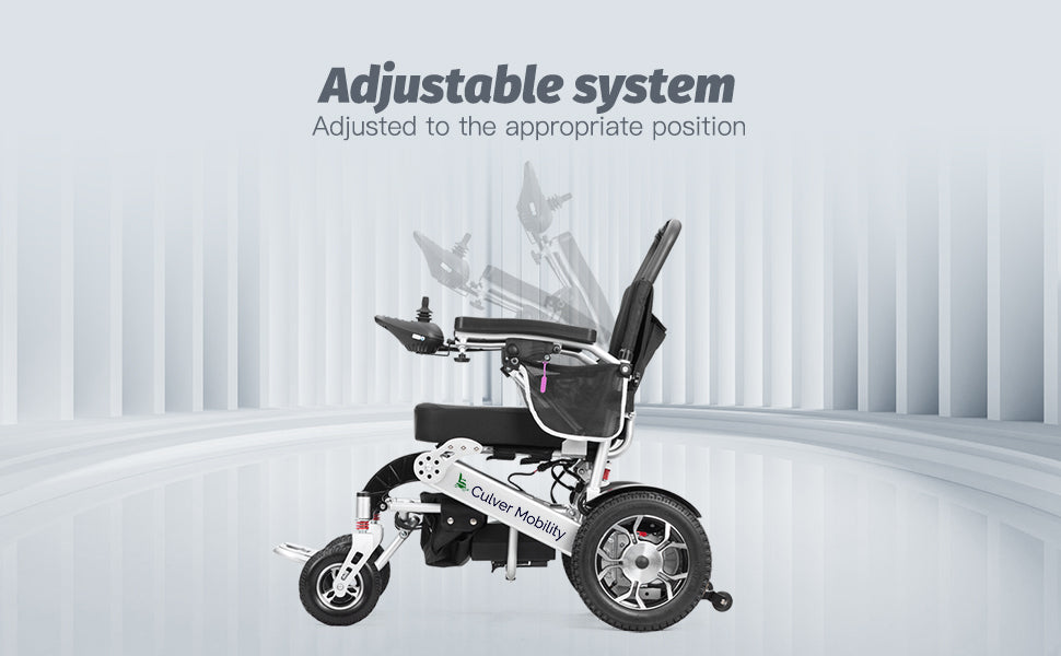 Culver Mobility WOLF Remote- One Click Automatic Fold and Unfold (500W Motor Power) , Longer Range