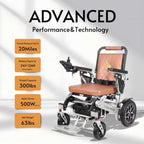 WOLF Remote Auto-Folding Electric Wheelchair – photo 2 of 8