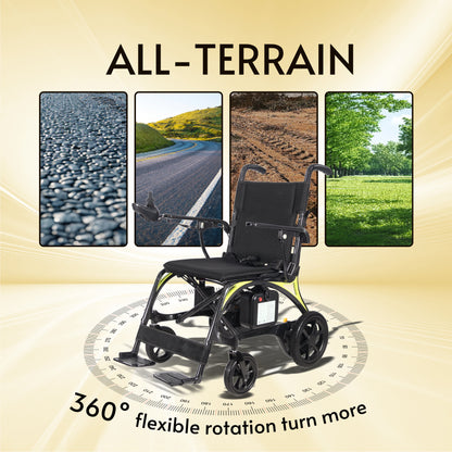 LEOPARD-Ultra Lightweight Carbon Fiber Electric Wheelchair