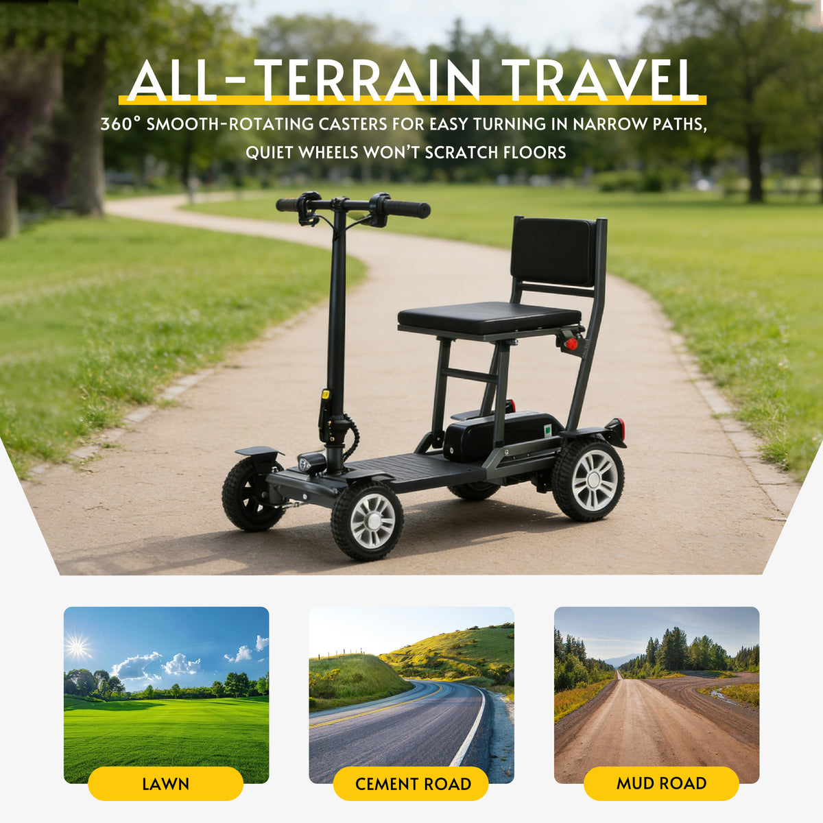 LYNX Folding Mobility Scooter – photo 2 of 7