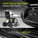 LEOPARD Carbon Fiber Folding Electric Wheelchair – photo 3 of 6
