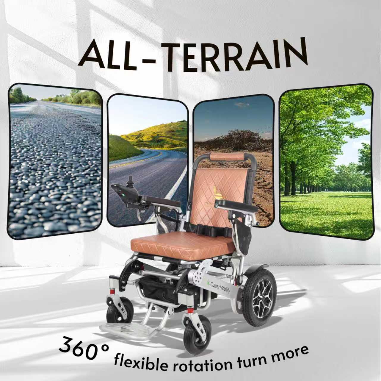 WOLF Remote- One Click Automatic Fold and Unfold  (500W Motor Power) , Longer Range