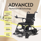 LEOPARD Carbon Fiber Folding Electric Wheelchair – photo 4 of 6