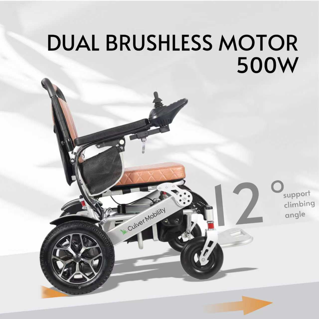 WOLF Remote- One Click Automatic Fold and Unfold  (500W Motor Power) , Longer Range