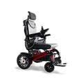 Culver Mobility SHAWK Reclining Folding Electric Wheelchair, 330 lb, 25-Mile Range – Red