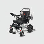 Culver Mobility WOLF Folding Electric Wheelchair, 330 lb Capacity, 25-Mile Range – Black