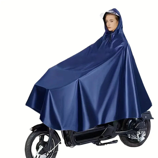 Culver Mobility Waterproof Solid Color Hooded Raincoat