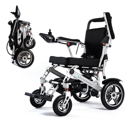 Culver Mobility RAGER Lightweight Foldable Electric Wheelchair Weight 40lbs -Detachable Battery
