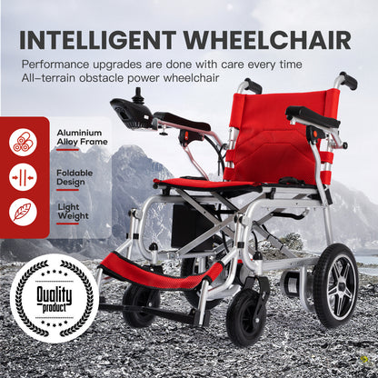 ARTEMIS PRO-Lightweight Foldable Electric Wheelchair 500W -12 miles
