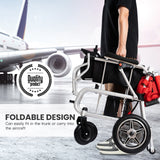 ARTEMIS PRO-Lightweight Foldable Electric Wheelchair 500W Airline Approved 12 miles