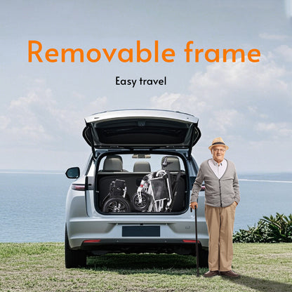 COBRA Folding Divisible  Electric Wheelchair 300 Lb Capacity-500W- 14Miles