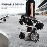 ARTEMIS PRO-Lightweight Foldable Electric Wheelchair 500W Airline Approved 12 miles