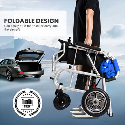 ARTEMIS PRO-Lightweight Foldable Electric Wheelchair 500W - 12 miles