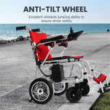 ARTEMIS PRO-Lightweight Foldable Electric Wheelchair 500W Airline Approved 12 miles
