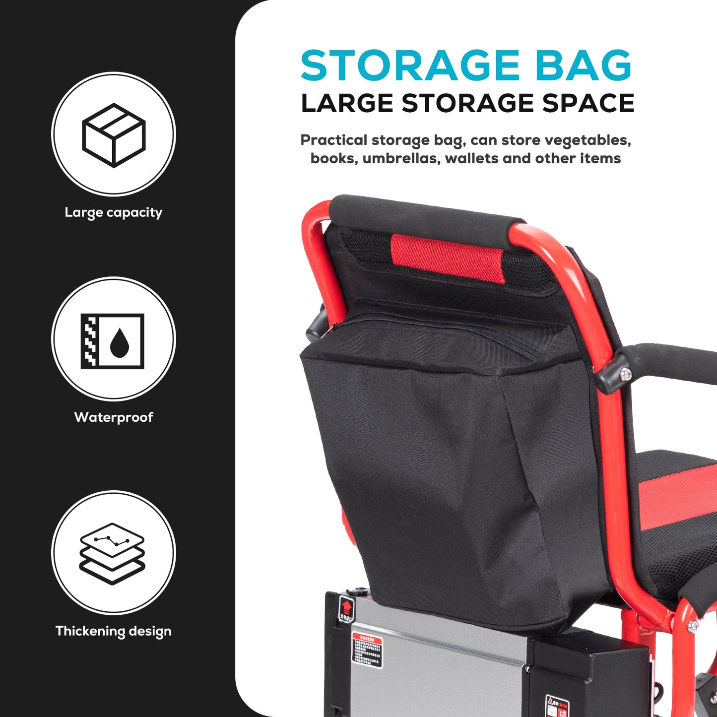 Culver Mobility COUGAR Ultra Lightweight Folding Scooter For Adults 3 Wheeler - Portable