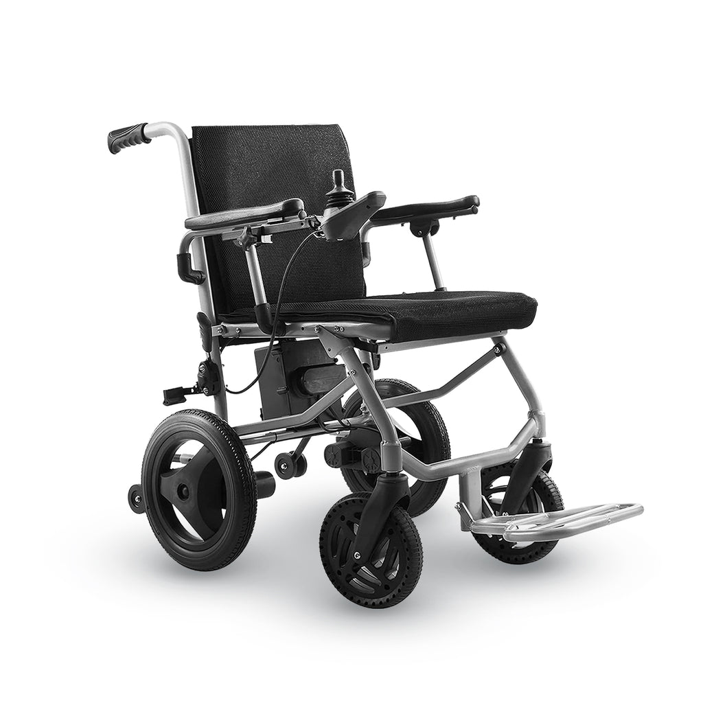 Culver Mobility KANO 35 lb Lightweight Travel Electric Wheelchair – Black