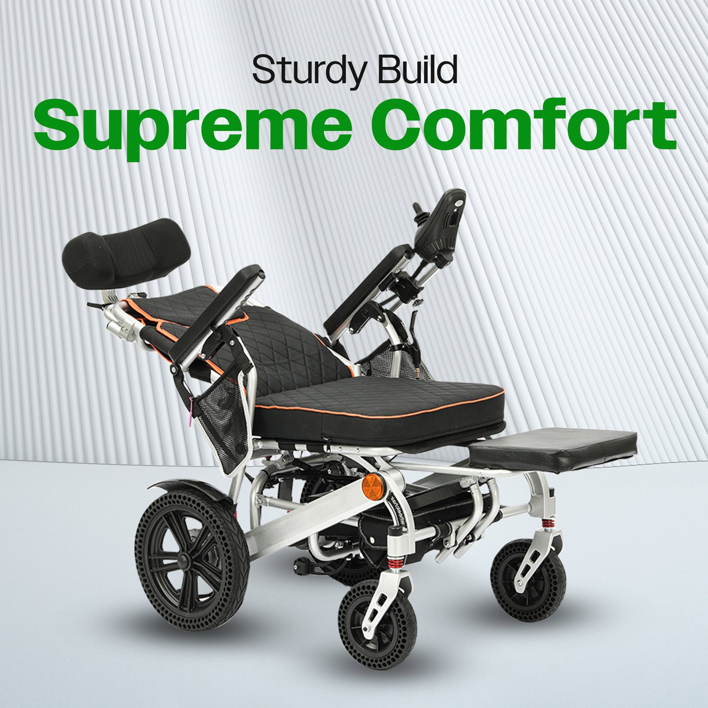 Culver Mobility PANTHER- Electric Wheelchair for Adults, All Terrain Lightweight Foldable Wheelchairs