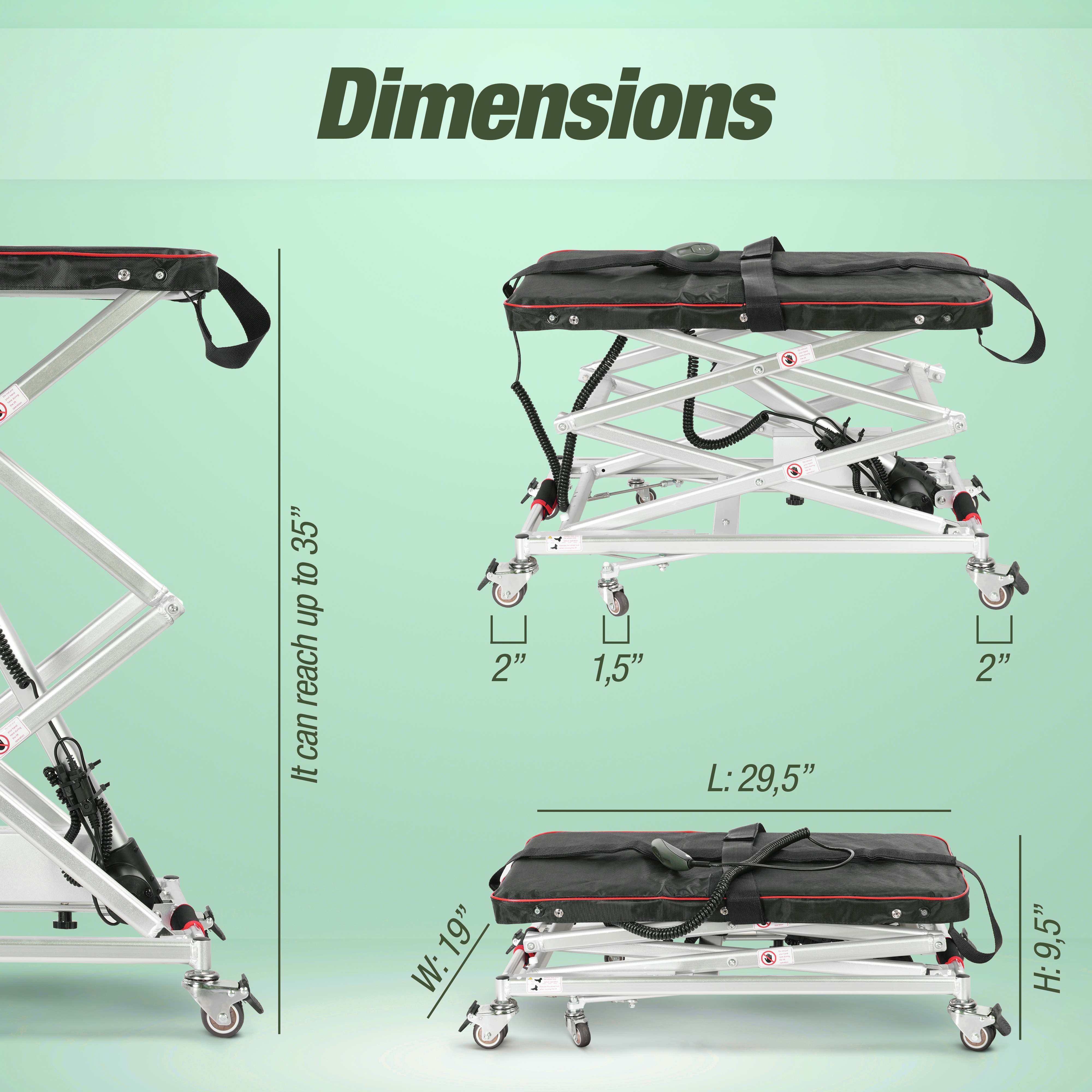 Portable Lift for Electric Wheelchairs to Put in the Car