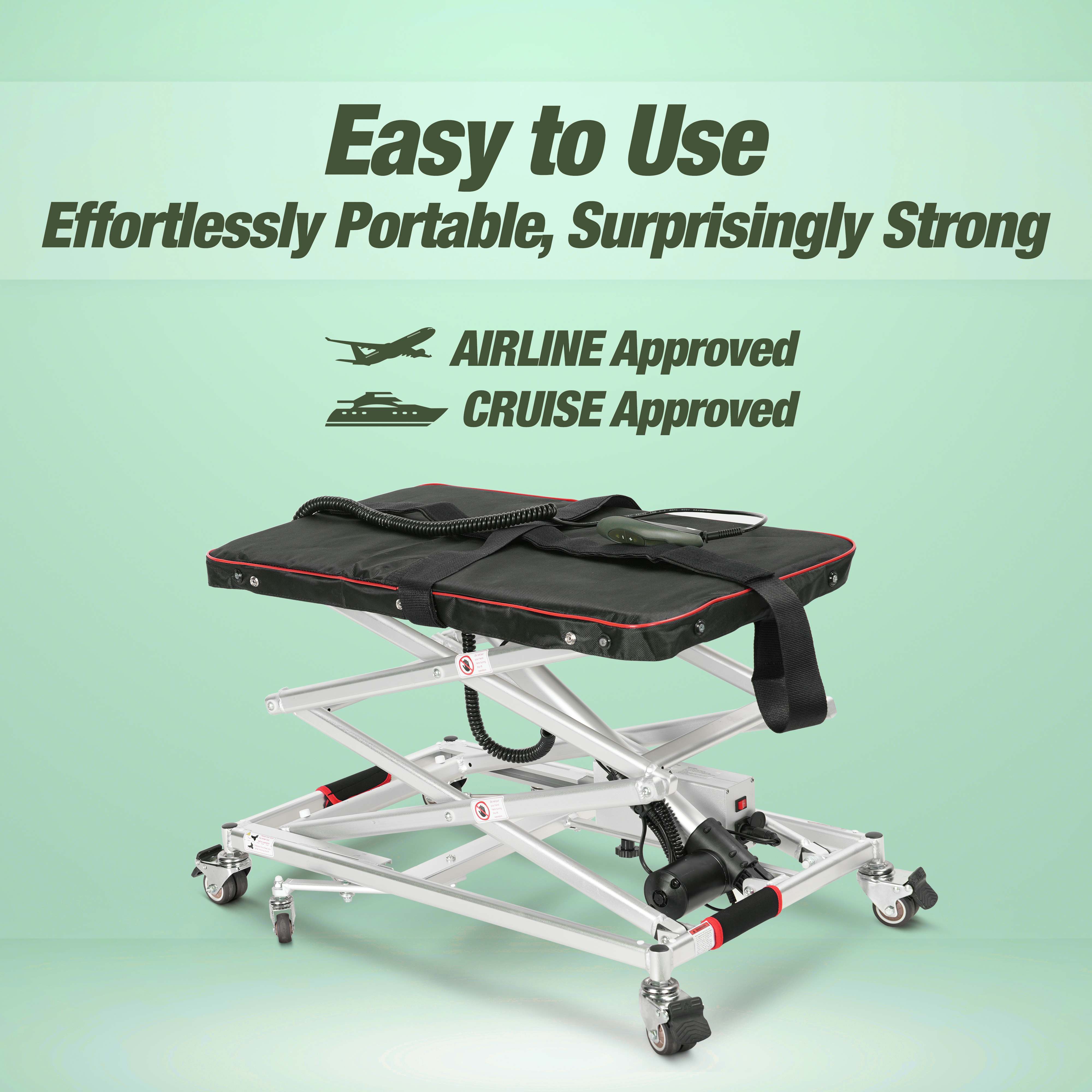 Portable Lift for Electric Wheelchairs to Put in the Car