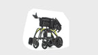 LEOPARD Carbon Fiber Folding Electric Wheelchair, 35 lb, 12-Mile Range