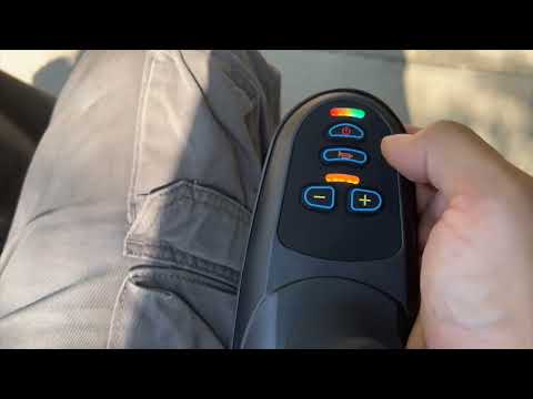 WOLF Folding Electric Wheelchair, 330 lb Capacity, 25-Mile Range – Black – video