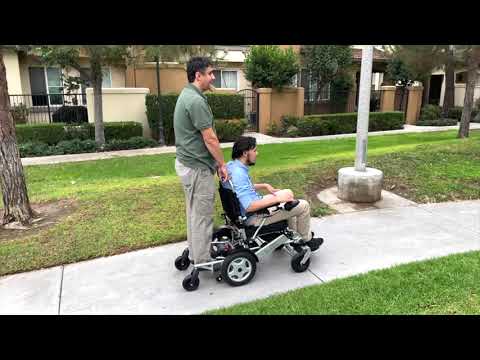 COBRA Divisible Folding Electric Wheelchair, 300 lb, Up to 30-Mile Range