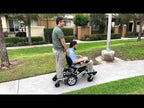 COBRA Divisible Folding Electric Wheelchair, 300 lb, Up to 30-Mile Range