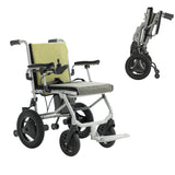 KANO-World's Lightest (only 35lbs) Foldable Electric Wheelchair, Travel Size, User-Friendly
