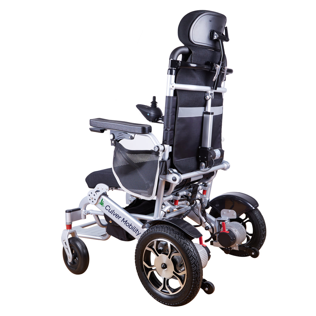 Hover Move Lite Folding 50 Pound Electric Power Wheelchair with 12 inch Tires