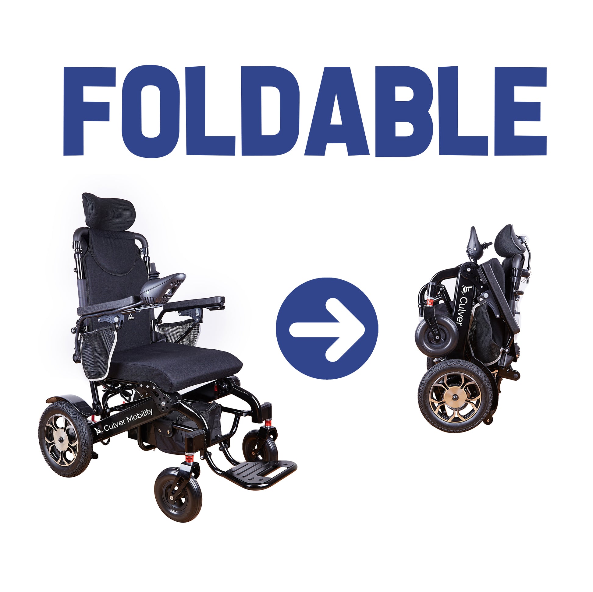 Best Power Wheelchair | Remote Control Wheelchair | Culver Mobility