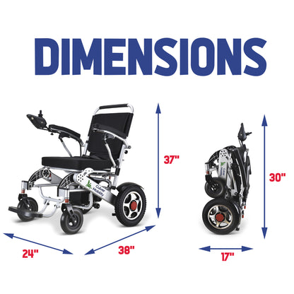 Folding Lightweight Electric Wheelchair | Culver Mobility