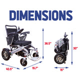 Heavy Duty Electric Wheelchair | Folding Wheelchair | Culver Mobility