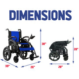 Foldable Electric Wheelchair | Electric Wheelchair | Culver Mobility