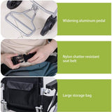 KANO-World's Lightest (only 35lbs) Foldable Electric Wheelchair, Travel Size, User-Friendly