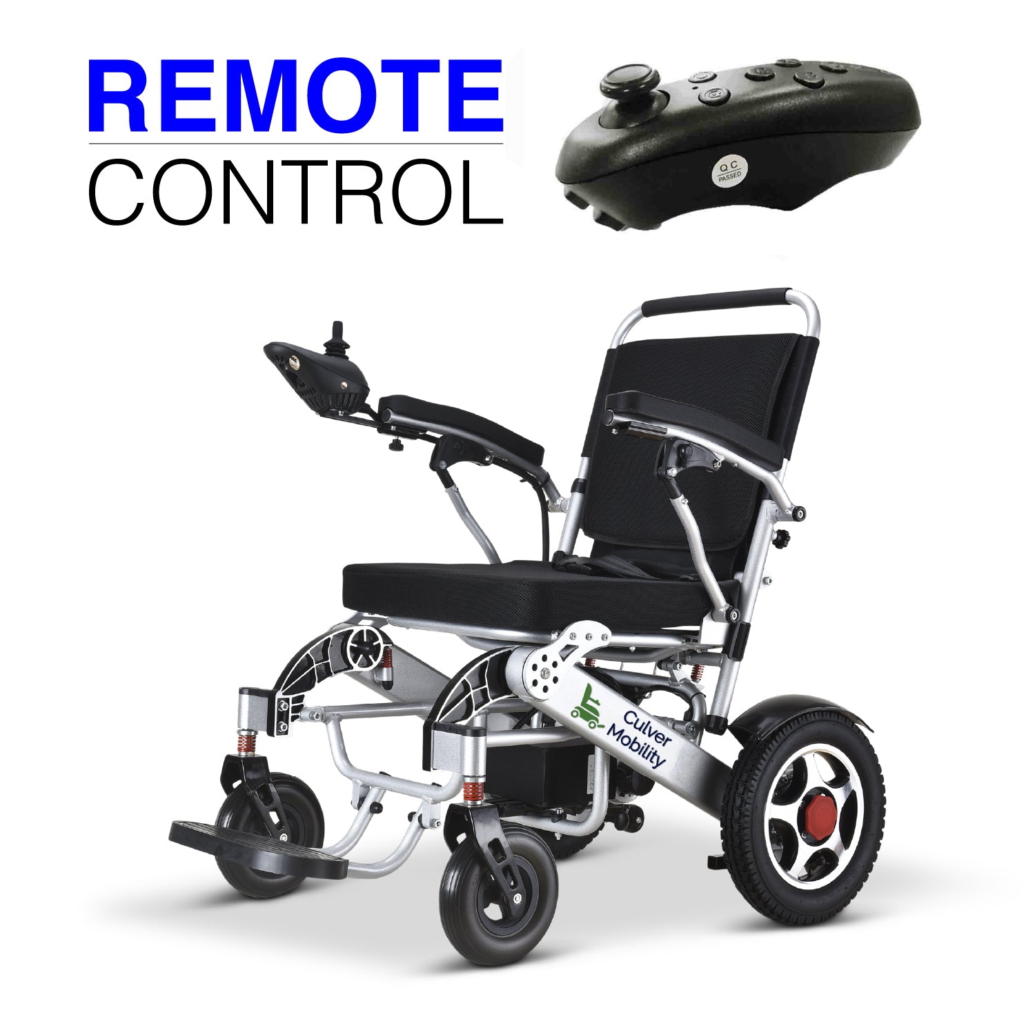 Folding Lightweight Electric Wheelchair | Culver Mobility