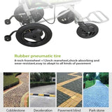 Folding Lightweight Electric Wheelchair KANO (Blue) Travel Size