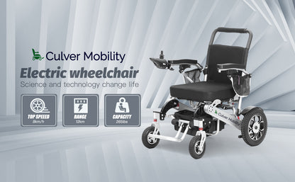 Culver Mobility WOLF Remote- One Click Automatic Fold and Unfold (500W Motor Power) , Longer Range