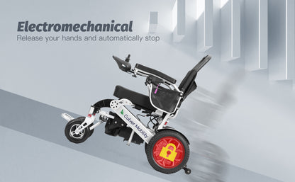 Culver Mobility WOLF Remote- One Click Automatic Fold and Unfold (500W Motor Power) , Longer Range