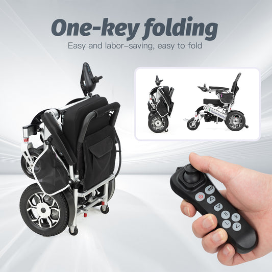 WOLF Remote- One Click Automatic Fold and Unfold  (600W Motor Power) , Longer Range